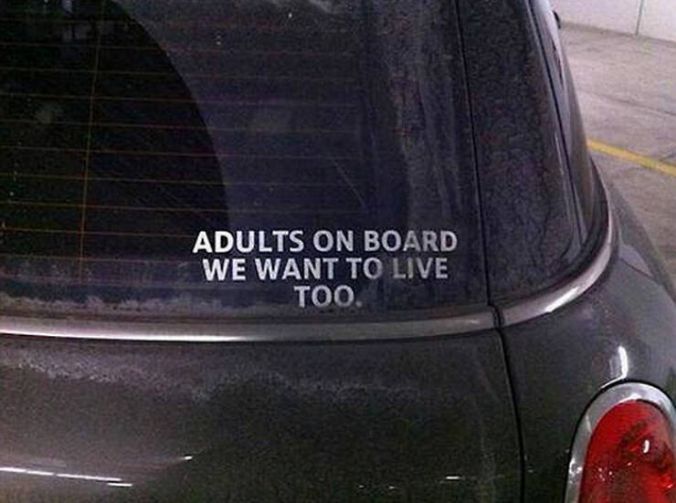 Hilarious Bumper Stickers That Will Make Your Day