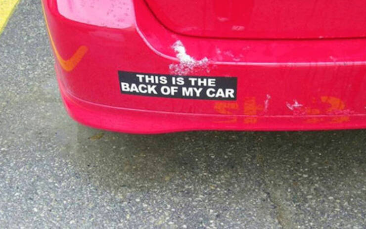 Hilarious Bumper Stickers That Will Make Your Day