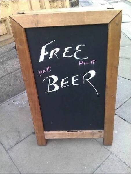 Hilarious Chalkboard Signs From Bars You Need To See