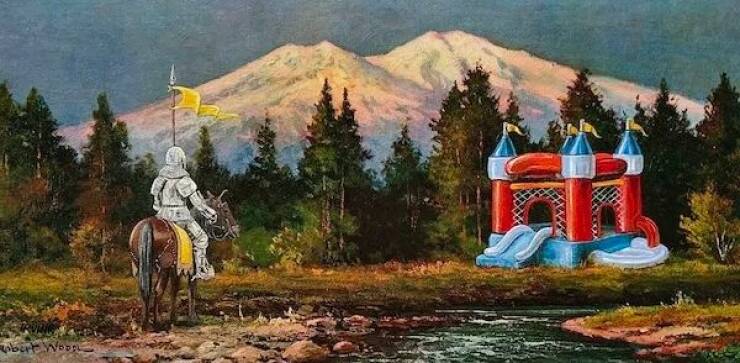 Turning Thrift Store Paintings Into Gems