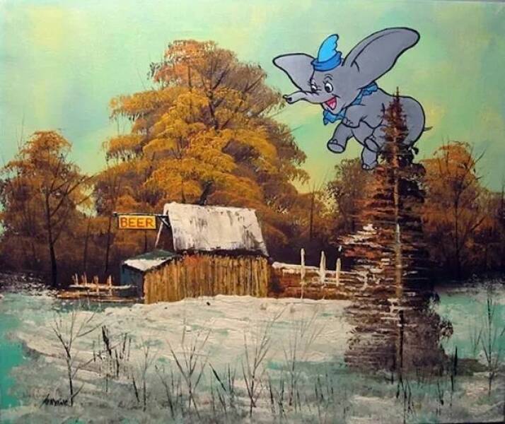 Turning Thrift Store Paintings Into Gems