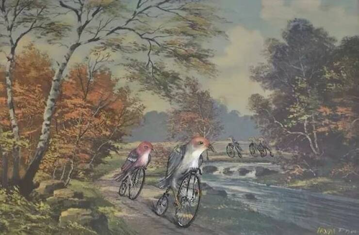 Turning Thrift Store Paintings Into Gems