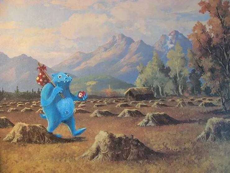 Turning Thrift Store Paintings Into Gems