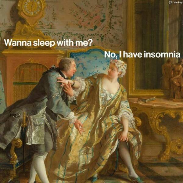 Classical Art Meets Memes