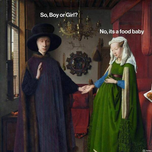 Classical Art Meets Memes