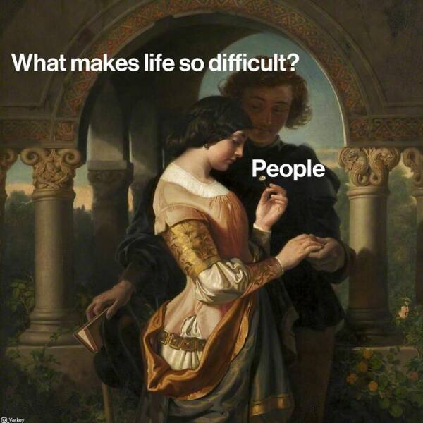 Classical Art Meets Memes