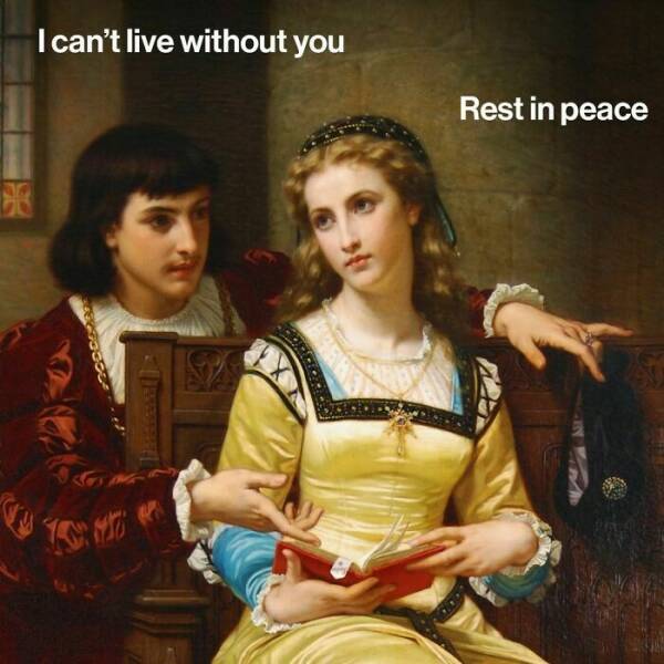 Classical Art Meets Memes