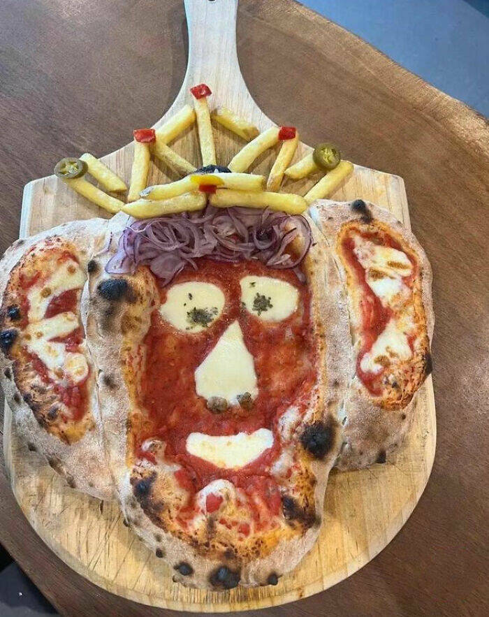 Eerie Pizzas With Threatening Vibes