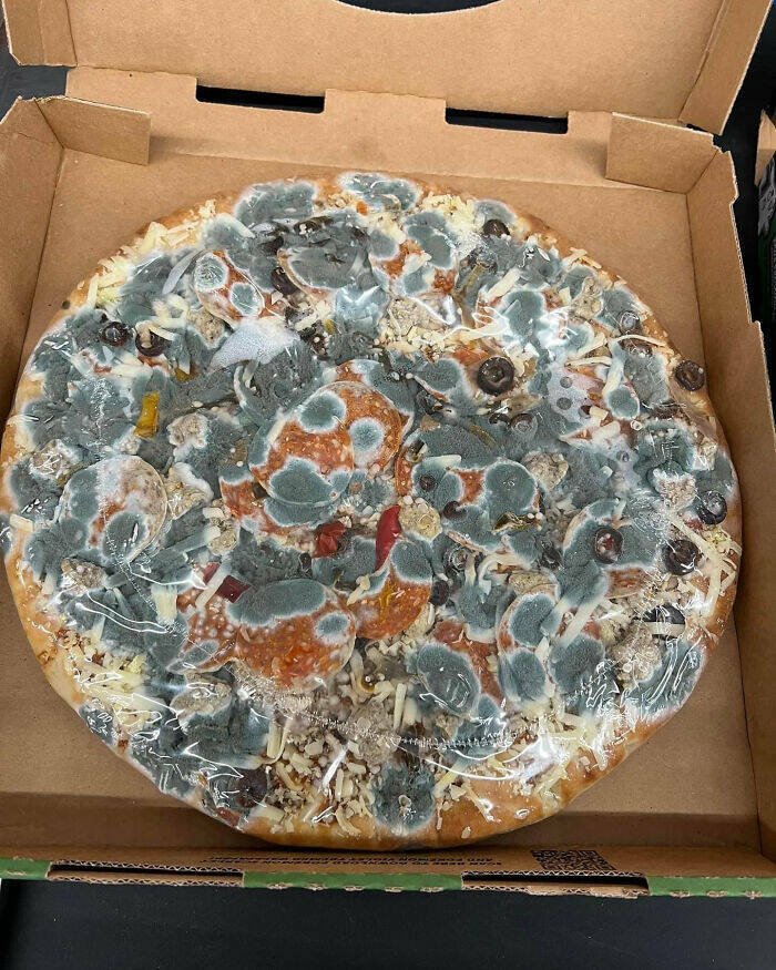 Eerie Pizzas With Threatening Vibes