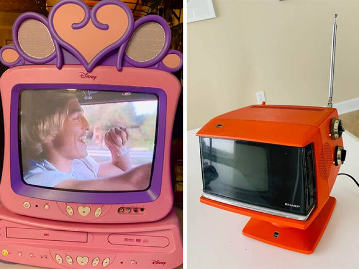 Old-School TVs From Thrift Shops Proving They’re Built To Last