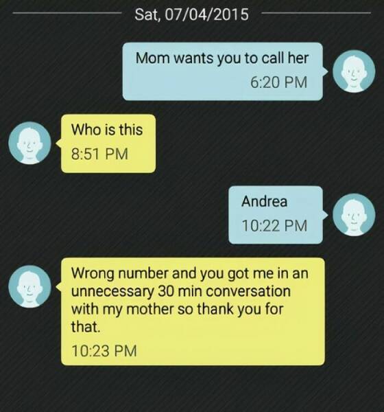 Wrong Number Texts That Turned Into Comedy Gold