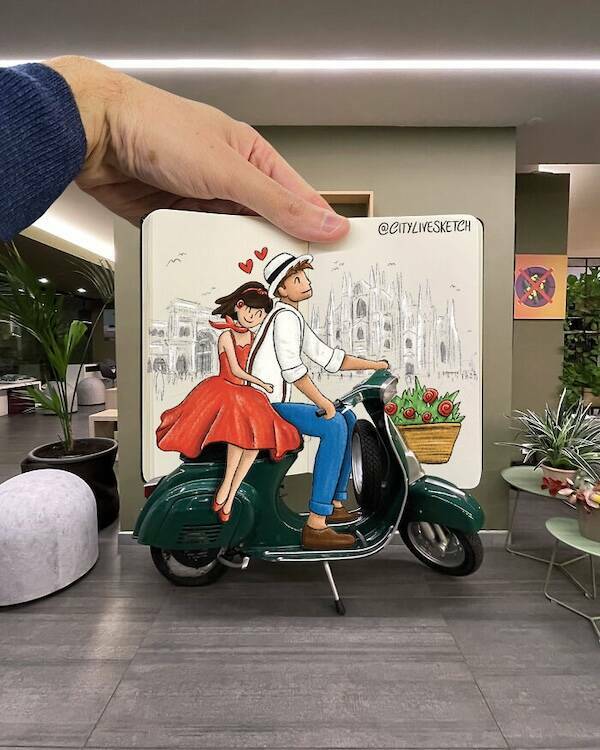 Turning The World Into A Living Sketchbook
