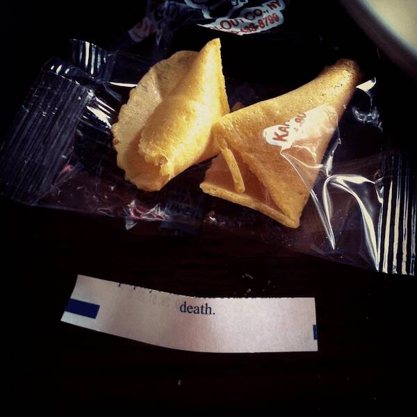 The Most Unfortunate Fortune Cookies Ever Cracked Open