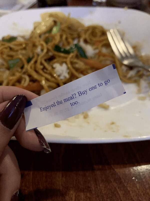 The Most Unfortunate Fortune Cookies Ever Cracked Open