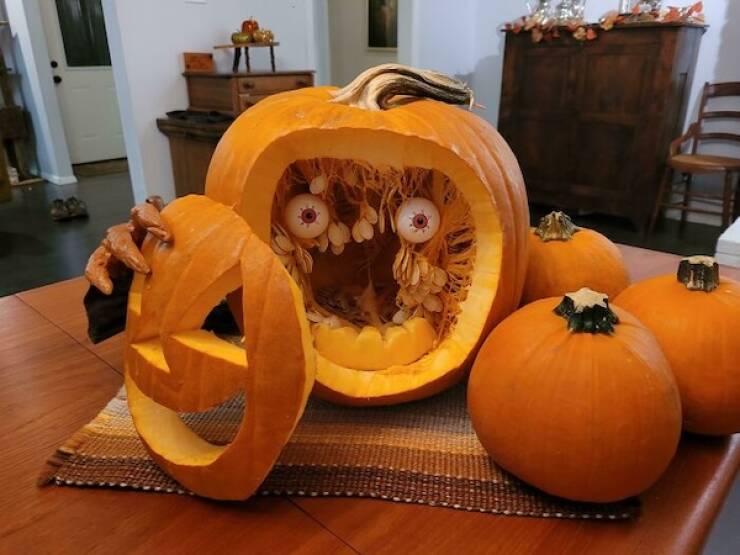 Insanely Creative Jack-o’-Lantern Designs To Inspire Your Halloween