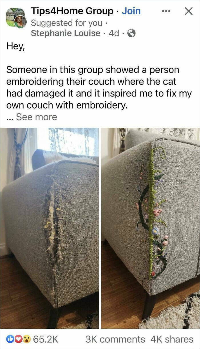 Creative Fixes That Turned Ruined Items Into Unique Masterpieces