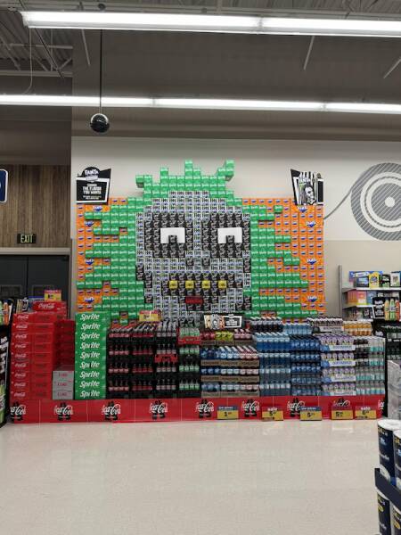 Soda Displays That Rival Fine Art