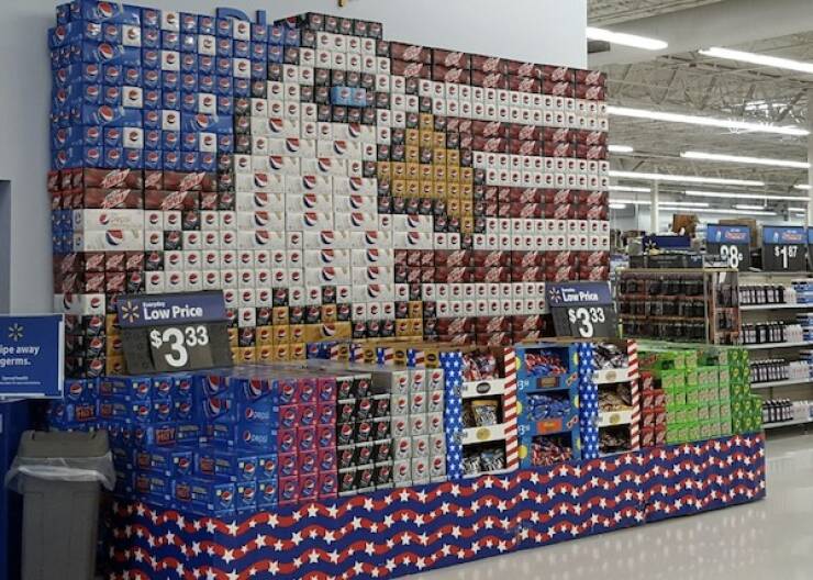 Soda Displays That Rival Fine Art