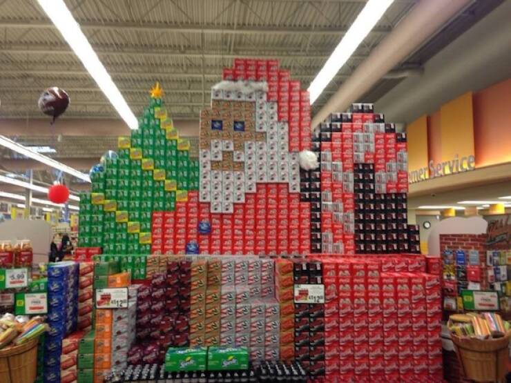 Soda Displays That Rival Fine Art