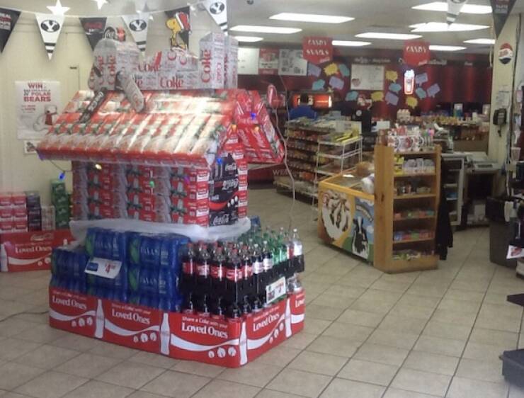 Soda Displays That Rival Fine Art