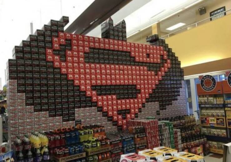 Soda Displays That Rival Fine Art