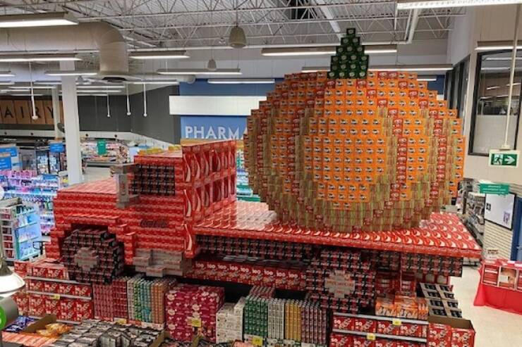 Soda Displays That Rival Fine Art