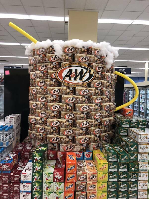 Soda Displays That Rival Fine Art Soda Displays That Rival Fine Art