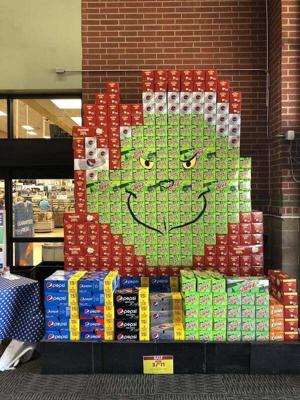 Soda Displays That Rival Fine Art Soda Displays That Rival Fine Art