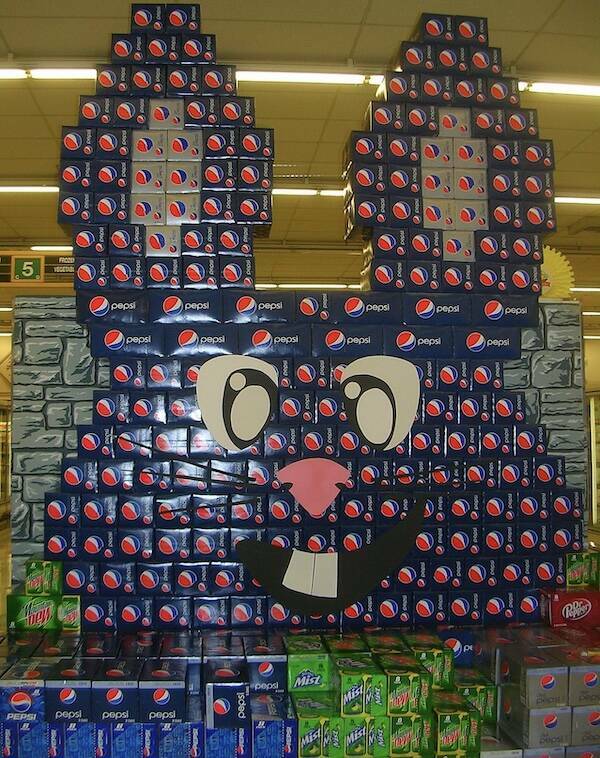 Soda Displays That Rival Fine Art