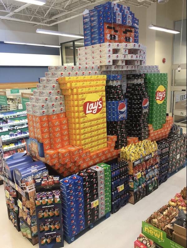 Soda Displays That Rival Fine Art