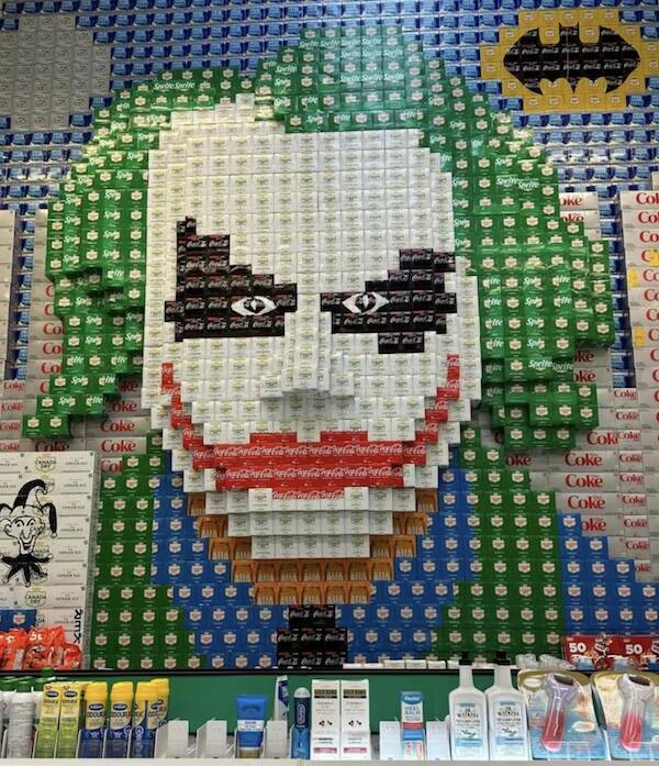 Soda Displays That Rival Fine Art