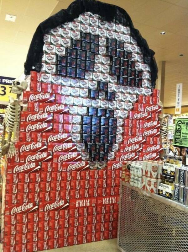 Soda Displays That Rival Fine Art