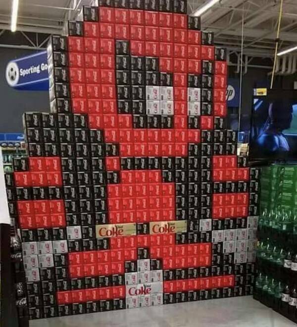 Soda Displays That Rival Fine Art