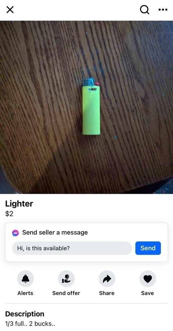 Facebook Marketplace Listings That Defy Logic