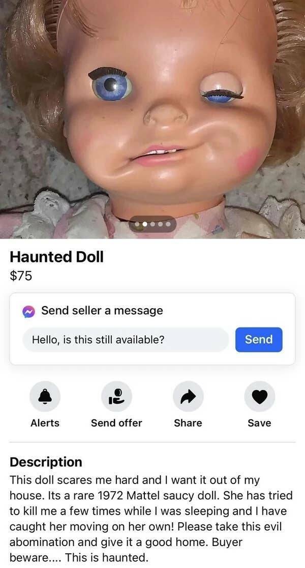 Facebook Marketplace Listings That Defy Logic