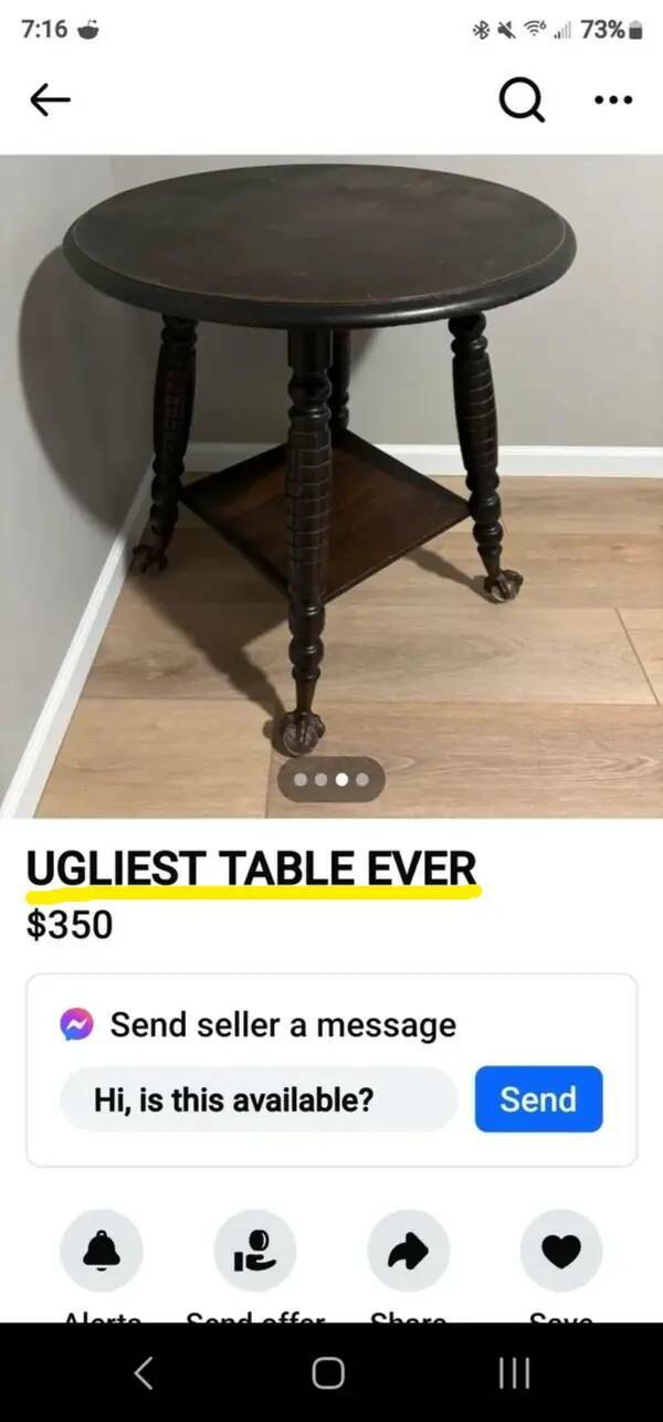 Facebook Marketplace Listings That Defy Logic