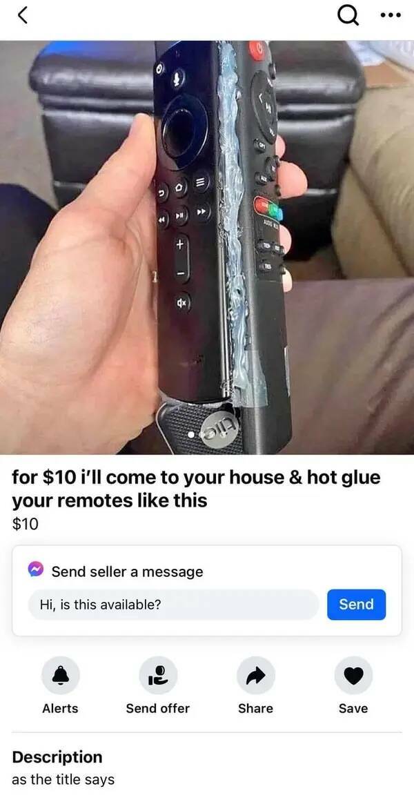 Facebook Marketplace Listings That Defy Logic