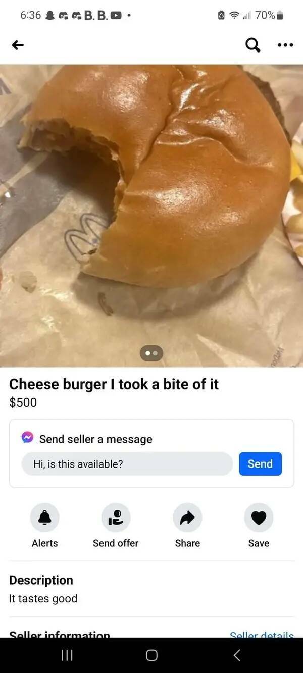 Facebook Marketplace Listings That Defy Logic