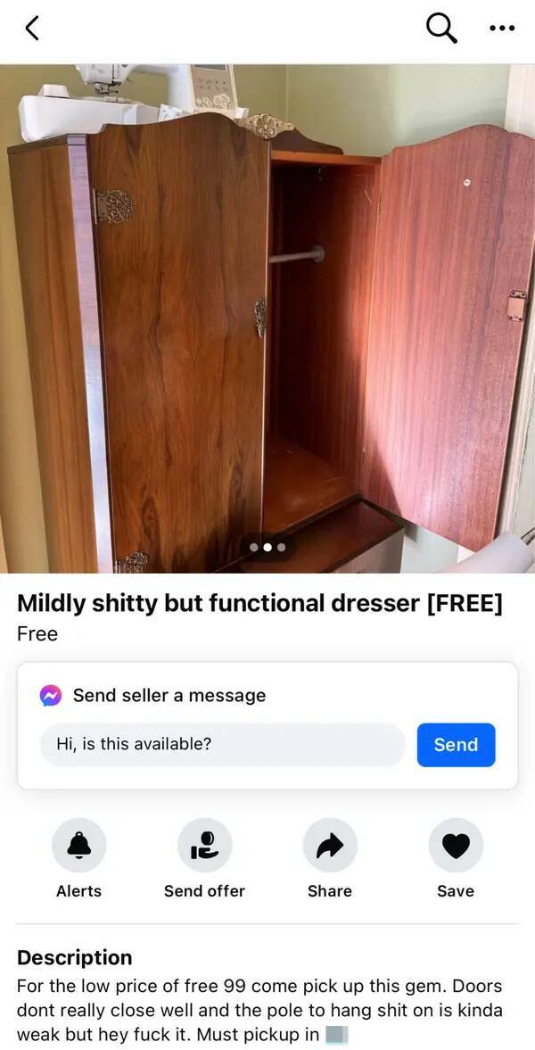 Facebook Marketplace Listings That Defy Logic