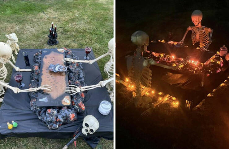 Epic Halloween Yard Displays That Took Spooky To The Next Level