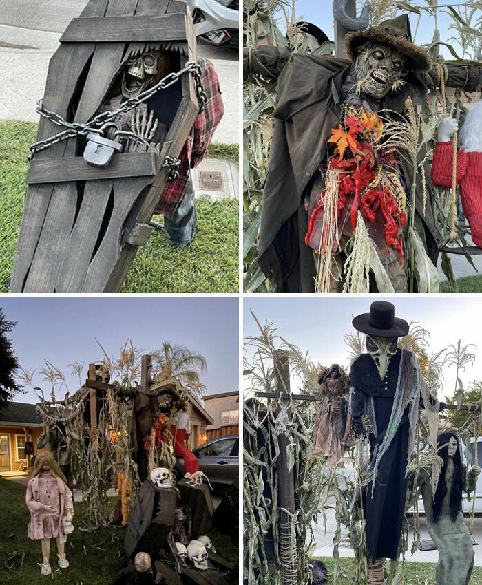 Epic Halloween Yard Displays That Took Spooky To The Next Level