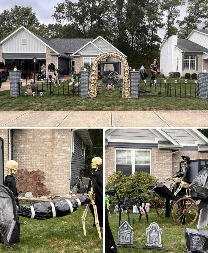 Epic Halloween Yard Displays That Took Spooky To The Next Level