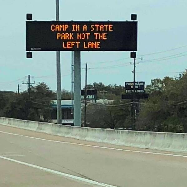 Texas Road Signs That Bring The Laughs