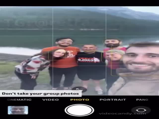 How To Take A Group Photo Using Panorama So Everyone Fits