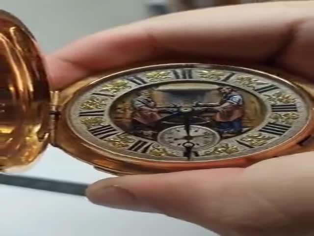 Swiss Pocket Watch Of The 19th Century