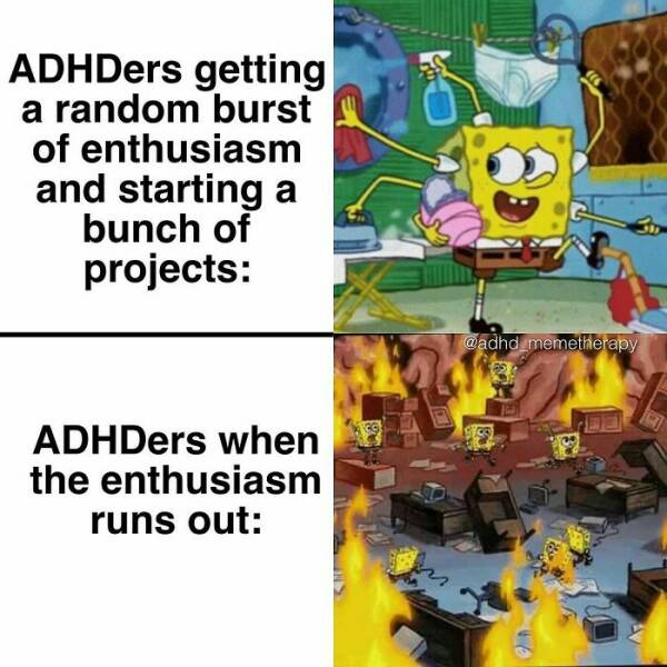 Hilariously Relatable ADHD Memes For Anyone Who’s Easily Distracted