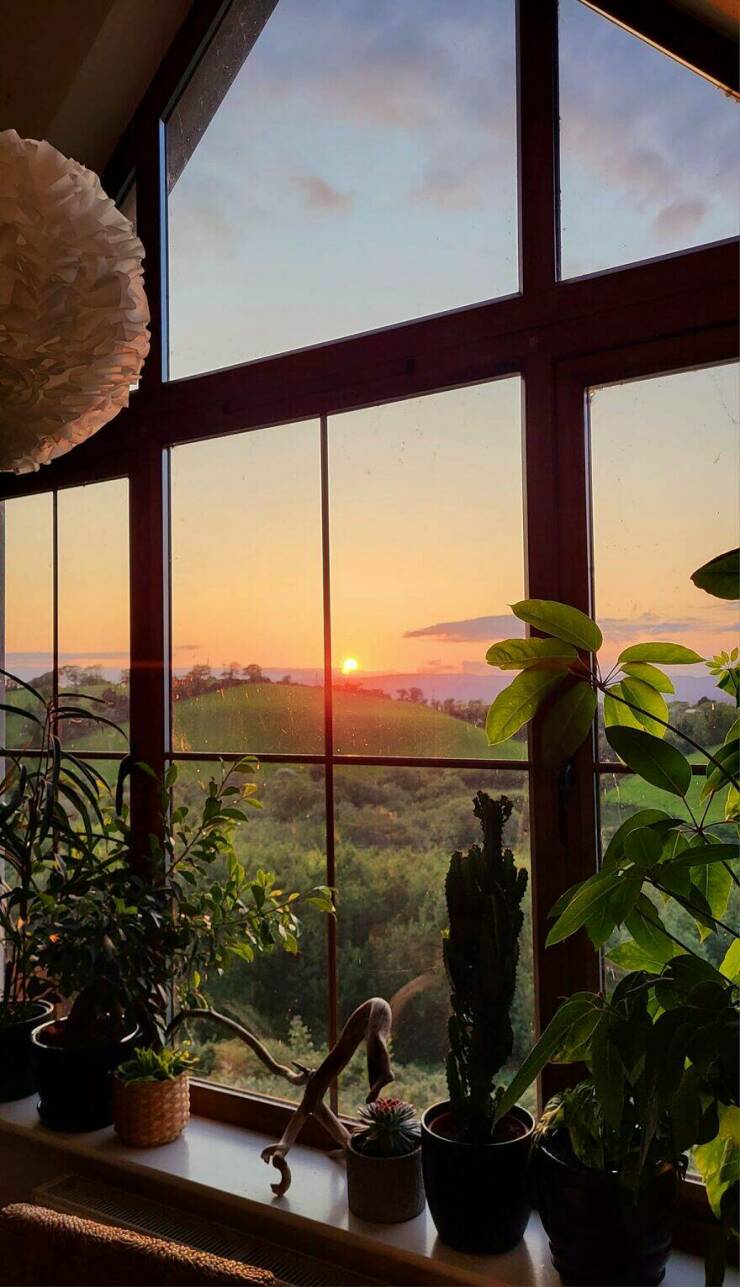 Breathtaking Views People Snapped Right Outside Their Windows