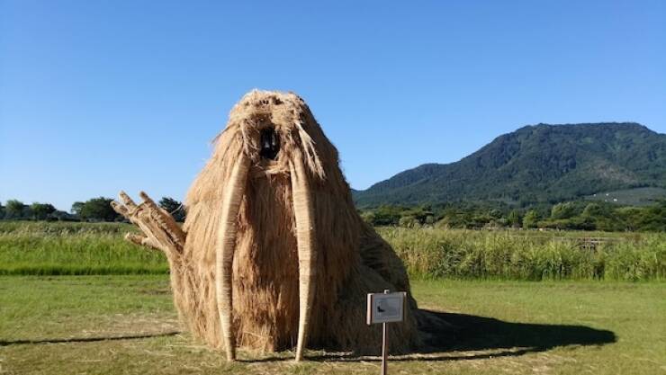 Stunning Straw Sculptures Of The Wara Art Festival