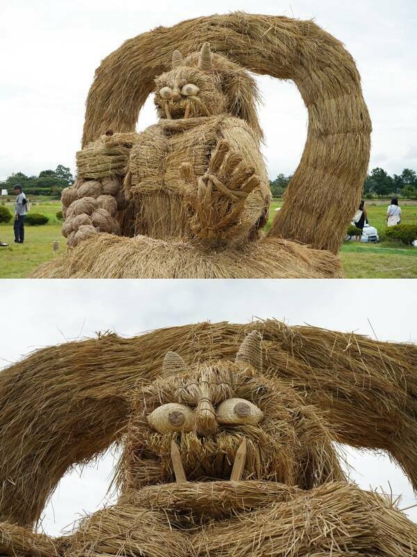 Stunning Straw Sculptures Of The Wara Art Festival Stunning Straw Sculptures Of The Wara Art Festival