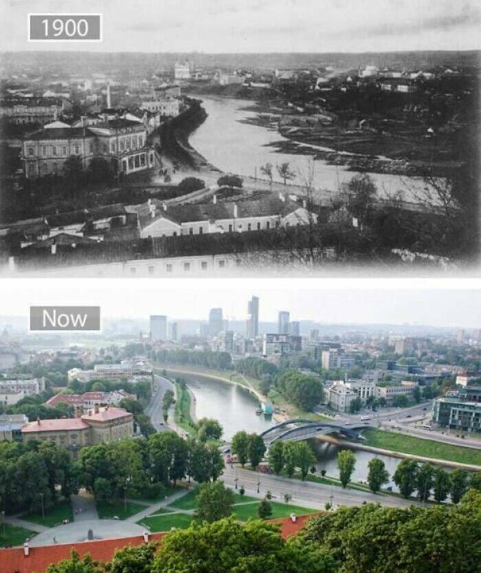 Stunning Comparisons Of Cities Through Time